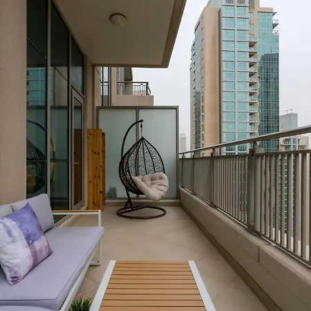 White Sage - Fountain View Stylish Apt With Spacious Terrace Dubai Exterior photo