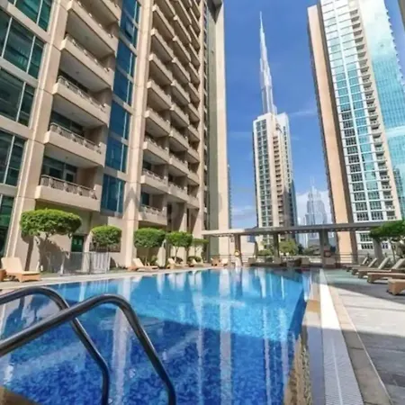 White Sage - Fountain View Stylish Apt With Spacious Terrace Dubai Exterior photo